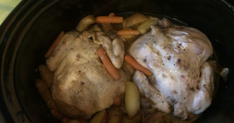 Crockpot Cornish Hens