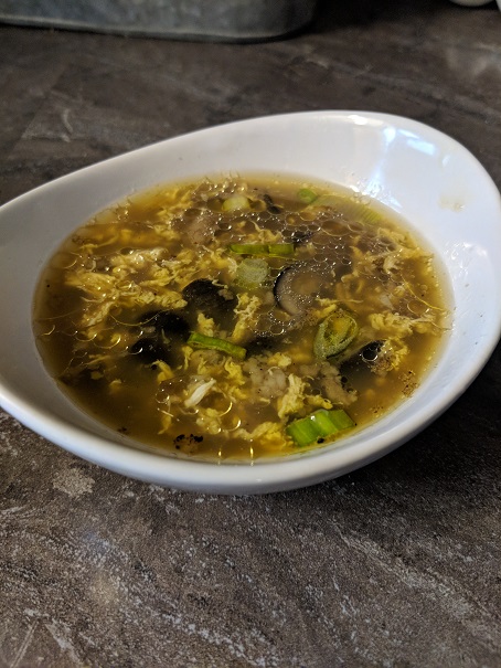 Shiitake Egg Drop Soup